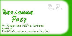 marianna potz business card